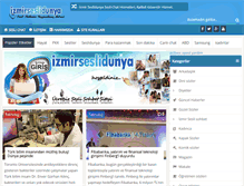 Tablet Screenshot of izmirseslidunya.com